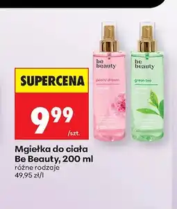 Biedronka Mgiełka do ciała Be Beauty Green Tea oferta