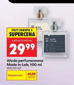 Biedronka Woda perfumowana Made in Lab oferta