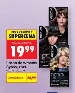 Biedronka Farba do włosów Syoss oferta