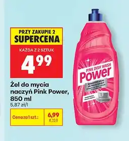 Biedronka Żel do mycia naczyń Pink Power oferta