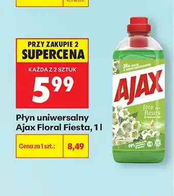 Biedronka Płyn uniwersalny Ajax Floral Fiesta oferta