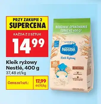 Biedronka Kleik ryżowy Nestlé oferta