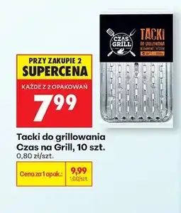 Biedronka Tacki do grillowania Czas na Grill oferta