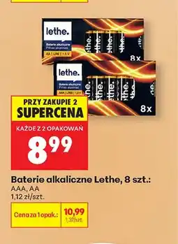 Biedronka Baterie alkaliczne Lethe AA 8-pak oferta
