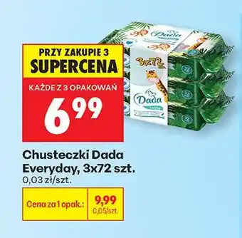 Biedronka Chusteczki Dada Everyday 3-pak oferta