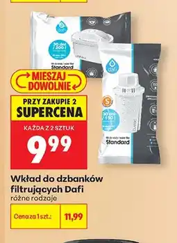 Biedronka Wkład do dzbanków filtrujących Dafi oferta
