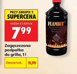 Biedronka Zagęszczona podpałka do grilla Flambit oferta