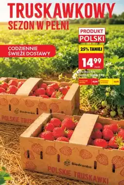 Biedronka Truskawka polska oferta