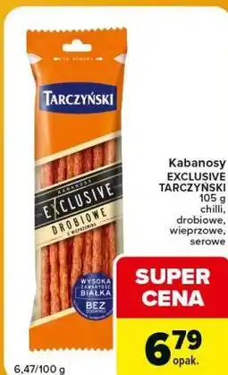 Carrefour Express Kabanosy Exclusive Tarczyński oferta