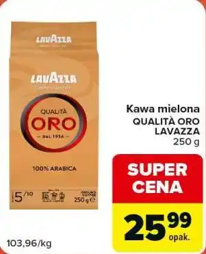 Kawa mielona QUALITÀ ORO LAVAZZA