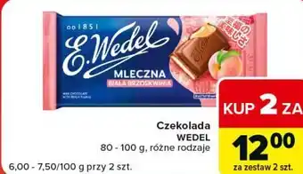 Carrefour Market Czekolada WEDEL oferta