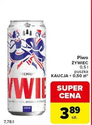 Carrefour Market Piwo Żywiec oferta