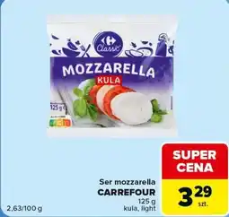 Carrefour Market Ser mozzarella CARREFOUR oferta