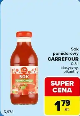 Carrefour Market Sok pomidorowy CARREFOUR oferta