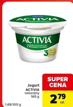 Carrefour Market Jogurt ACTIVIA naturalny oferta