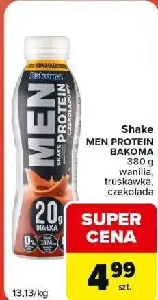 Carrefour Market Shake MEN PROTEIN BAKOMA oferta