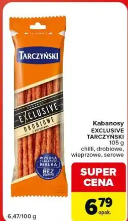 Carrefour Market Kabanosy EXCLUSIVE TARCZYŃSKI oferta
