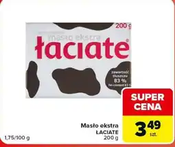 Carrefour Market Masło ekstra ŁACIATE oferta