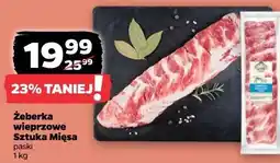 Netto Żeberka wieprzowe Sztuka Mięsa paski oferta
