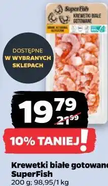 Netto Krewetki białe gotowane SuperFish oferta
