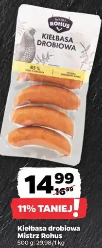 Netto Kiełbasa drobiowa Mistrz Rohus oferta