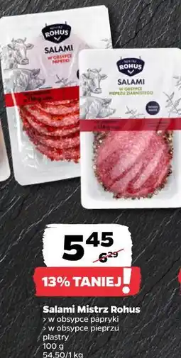 Netto Salami Mistrz Rohus oferta