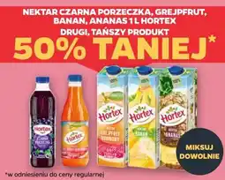 Netto Nektar czarna porzeczka, grejpfrut, banan, ananas 1 l Hortex oferta