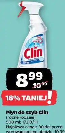 Netto Płyn do szyb Clin oferta