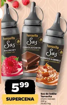 Netto Sos do lodów Terravita (różne rodzaje) oferta