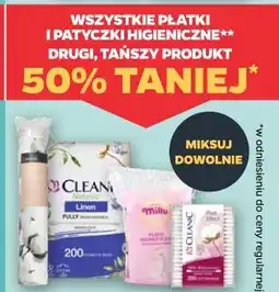 Netto Wszystkie płatki i patyczki higieniczne Cleanic/Millu oferta