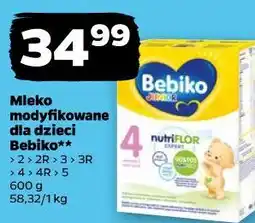 Netto Mleko modyfikowane dla dzieci Bebiko oferta