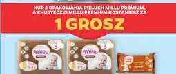 Netto Pieluchy i chusteczki Millu Premium oferta