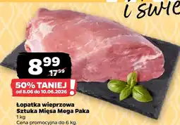 Netto Łopatka wieprzowa Sztuka Mięsa oferta