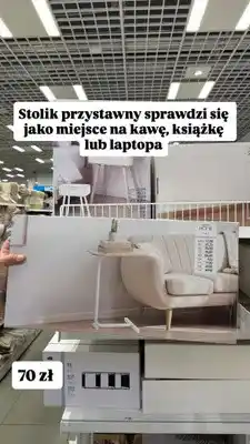 Pepco Stolik przystawny Pepco Home oferta