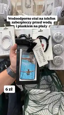 Pepco Wodoodporne etui na telefon oferta