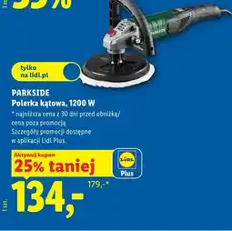 Lidl Polerka kątowa Parkside oferta