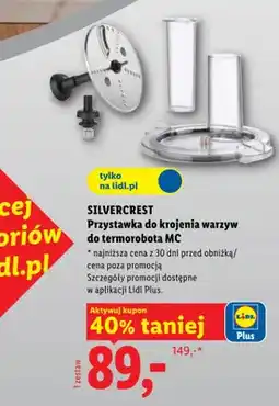 Lidl Przystawka do krojenia warzyw do termorobota SILVERCREST MC oferta