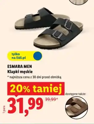 Klapki męskie Esmara Men