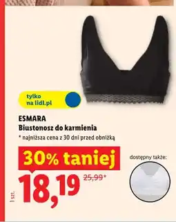 Lidl Biustonosz do karmienia Esmara oferta