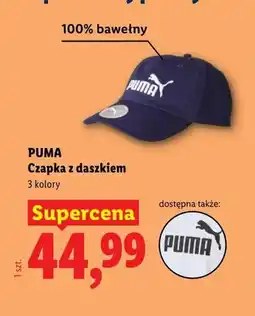 Lidl Czapka z daszkiem PUMA oferta