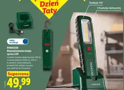 Lidl Akumulatorowa lampa ręczna LED Parkside oferta