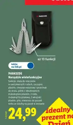 Lidl Narzędzie wielofunkcyjne Parkside oferta