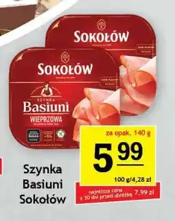 Gram Market Szynka Basiuni Sokołów oferta
