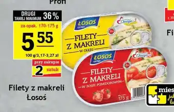 Gram Market Filety z makreli w oleju Łosoś Ustka oferta