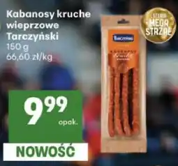 Delikatesy Centrum Kabanosy kruche wieprzowe Tarczyński oferta