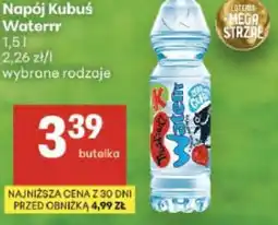 Delikatesy Centrum Napój Kubuś Waterrr oferta