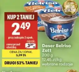 Delikatesy Centrum Deser Belriso Zott oferta
