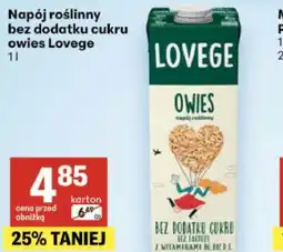 Delikatesy Centrum Napój roślinny bez dodatku cukru owies Lovege oferta