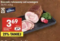 Delikatesy Centrum Boczek rolowany od szwagra Krakus oferta