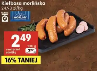 Delikatesy Centrum Kiełbasa morlińska Morliny oferta